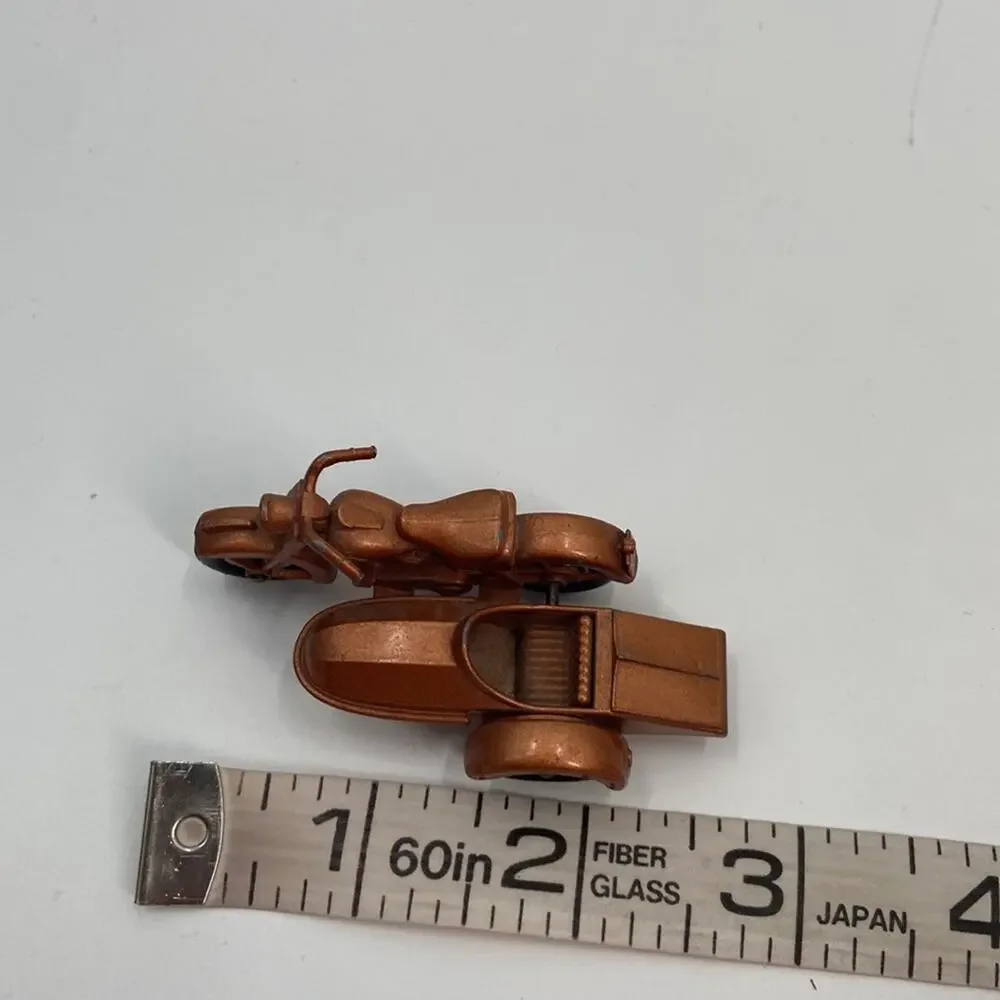 Vintage Harley Davidison copper motorcycle 66